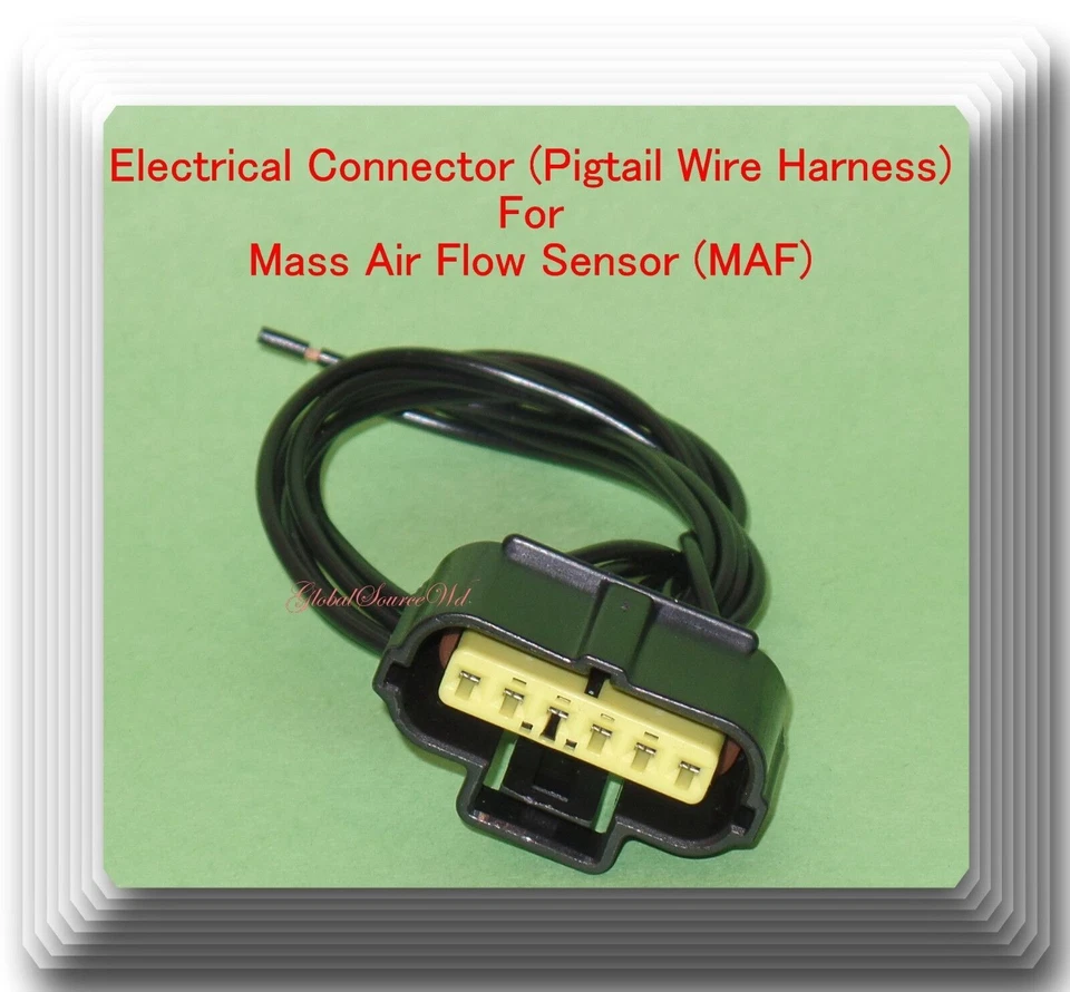Conector elétrico de sensor de fluxo de ar de massa MAS0119 compatível com: Ford Lincoln Mercury - Imagem 1 de 1