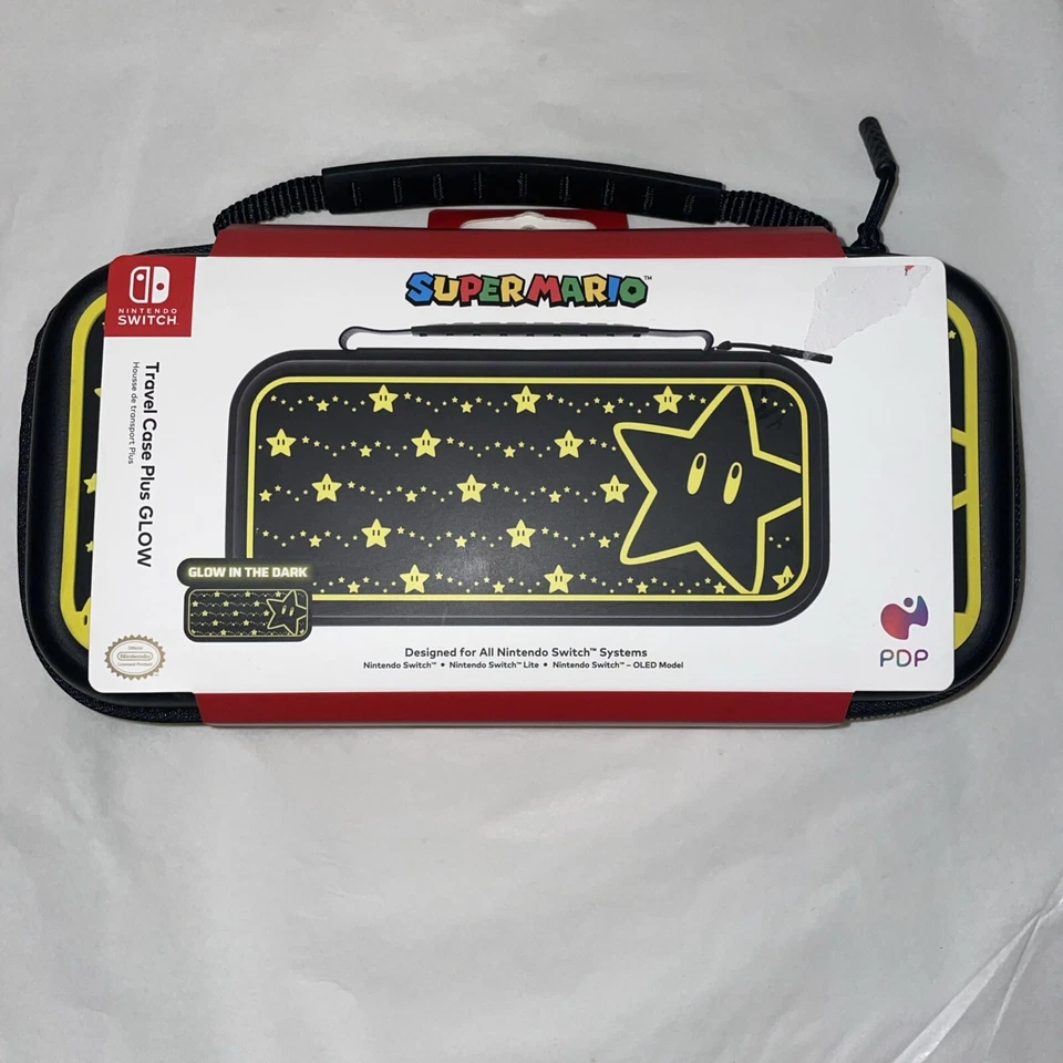 PDP Travel Case Plus Glow Super Mario For All Nintendo Switch Systems