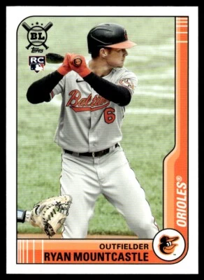 2021 TOPPS BIG LEAGUE ROOKIE Ryan Mountcastle Norfolk Tides #12 R42 - Image 1 of 2