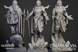Vampire Neophytes, Undead, Tabletop RPG DnD Fantasy Vampire Knight Miniature - Picture 1 of 12