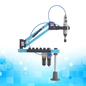 Pneumatic Tapping Machine with M3-M16 8 Collets Flexible Arm 0.6-0.8Mpa 250rpm - Picture 1 of 19