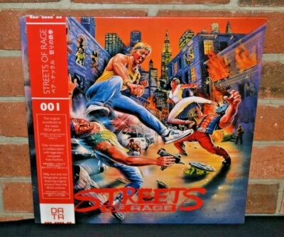 STREETS OF RAGE - Game Soundtrack, Ltd 180G RED COLORED VINYL LP + Prints & OBI - Image 1 of 4