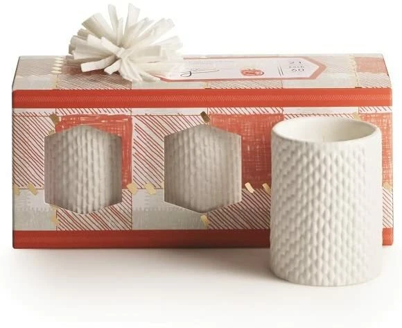 Illume Good Cheer Ceramic Votive Trio - Image 1 of 1