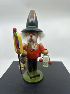 SIGNIERTE STEINBACH DEUTSCHE HOLZRÄUCHERFIGUR "SCHWARZWÄLDER" S807, Räucherwerk - Bild 1 von 15