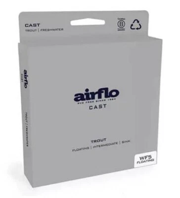 AIRFLO CAST WF-6-F #6 PESO ADELANTE LÍNEA DE MOSCA FLOTANTE EN COLOR MELOCOTÓN Foto 1 de 3