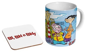 Ed, Edd n Eddy 90er - Kaffee-/Teetasse und Untersetzer Geschenkset - Bild 1 von 1