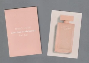 Carte publicitaire + enveloppe  -  For Her de  Narciso Rodriguez recto verso - Picture 1 of 2