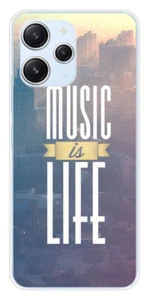 Coque en silicone imprimée compatible Xiaomi Redmi 12 4G Redmi 12 5G Music is li - Photo 1 sur 3