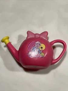 Barbie 2016 Mattel Pink Polka Dot Bow Children’s Watering Can/Sprinkler Spout - Picture 1 of 9