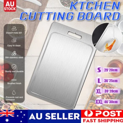 Titanium Cutting Board Double-Sided Titanium Chopping Boards for Kitchen Camping - image 1 of 4