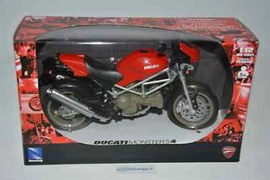 Ducati Monster S 4 Red NewRay 1:12 - Picture 1 of 3