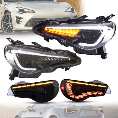 Faros LED VLAND + luces traseras para Toyota 86 Subaru BRZ Scion FR-S 2012-2020 Foto 1 de 4