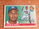 1955 TOPPS CHARLIE WHITE #103 ROOKIE CARD MILWAUKEE BRAVES HIGHER GRADE GREAT!. rookie card picture