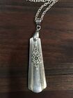 Antique Vintage Spoon/ Fork Deco WM. Rogers Desire Necklace  Silverware Jewelry