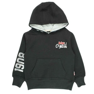 Hoodie Boy. Lee Cooper. Black Hooded Sweatshirt. Gift For 4-Year-Old Child - Picture 1 of 10