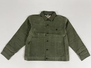 FILSON TIN CLOTH SHORT LINED CRUISER MILITARY GREEN XL NWT - Picture 1 of 19
