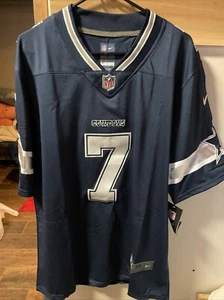 Nike On Field Dallas Cowboys Trevon Diggs #7 Jersey Size Medium Authentic Sewn - Picture 1 of 5