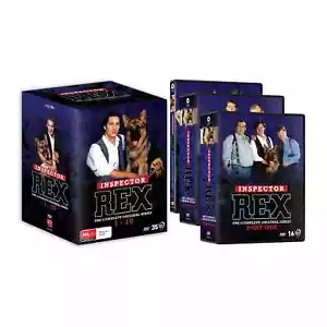 Inspector Rex - Series 1-10 : Complete Original Series DVD : NEW - Foto 1 di 1