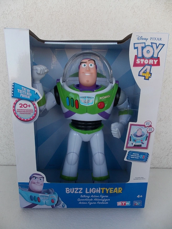 Toy Story Promo Talking Buzz Lightyear Action Figure 30 Cm. Thinkway Toys