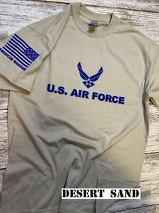 United States Air-Force logo T-Shirt II 114G - Picture 1 of 15