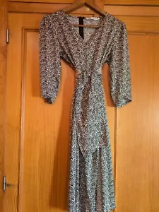 Vestido de fiesta. Largo. Zara. - Picture 1 of 6