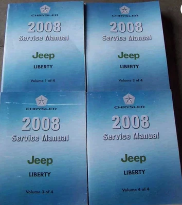Manual De Taller De Reparación De Servicio OEM Para JEEP LIBERTY 2008 - Imagen 1 de 2