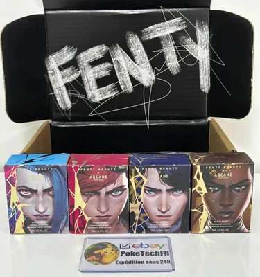 Arcane Gloss Full Set Jinx Vi Caitlyn Mel Bomb Universal Lip Luminizer LOL Fenty - Bild 1 von 4