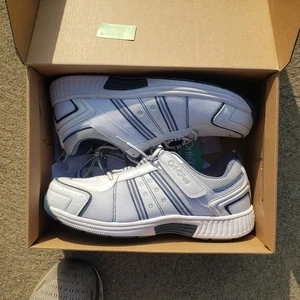 *** OrthFeet NEU Schuhe 10,5 XW Diabetiker extra weit Monterey Bay weiß orthopädisch - Bild 1 von 12
