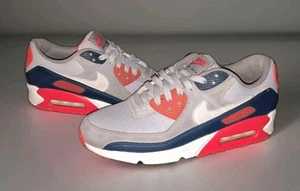 Nike Air Max 90 Smoke Gray Armory Navy Phantom Men's Sneakers DM0029-005 Sz. 9.5 - Picture 1 of 19