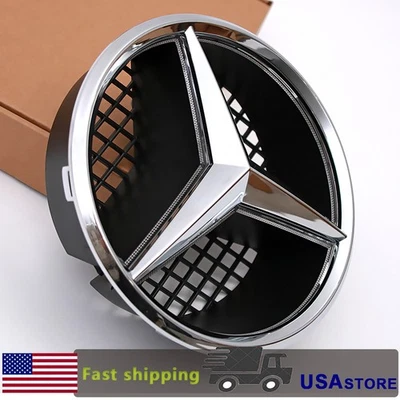 Illuminated LED Grille Star.Emblem For Mercedes Benz 2008-2013 GLK350 C300 B200 - Image 1 of 4