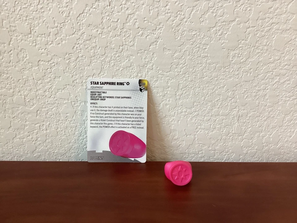 HEROCLIX LANTERN LEGACY s009 Star Sapphire戒指。 — 第 1/1 张图片