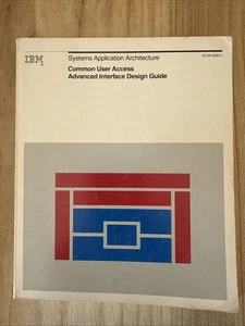 IBM Common User Access Advanced Interface Design Guide 1st Edition 1989 - Picture 1 of 12