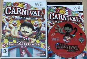 Carnival Funfair Games Nintendo Wii Party 2007 Game 100% Complete VGC & Free P&P - Picture 1 of 6