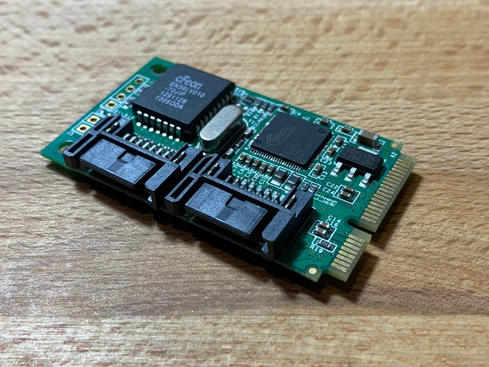 Scheda controller SATA interna mini PCI Express 2 porte StarTech MPEXSATA22I - Immagine 1 di 3