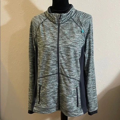 Top tejido gris mandarina y azul, talla XXL Foto 1 de 4