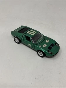 Hot Wheels Mebetoys Sputafuoco Lamborghini Miura P400 green Heisse Rader 1/43 - Picture 1 of 7