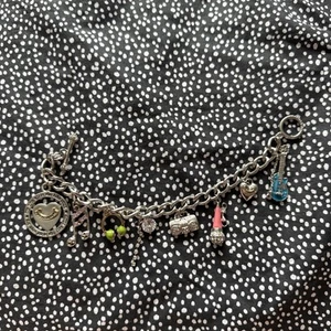 Juicy couture silver charm bracelet y2k 2008 limited edition music themed chunky - Picture 1 of 13