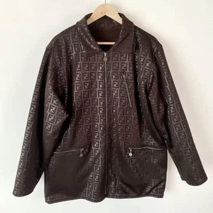 Abrigo reversible Fendi Zucca Shearling - Imagen 1 de 17