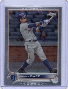 2022 Topps Chrome - Javier Báez #147 Detroit Tigers - Picture 1 of 2