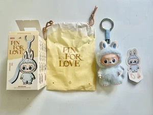 POP MART Labubu The Monsters Pin For Love Plush Pendant "D" - Picture 1 of 7