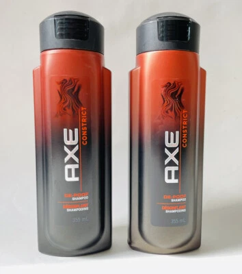 Set of 2 Bottles of Axe Constrict De-Poof Shampoo, 12 Fl Oz / 355mL Each - Image 1 of 2