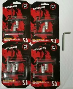 Pastillas de freno para bicicleta de goma Shuangjie 70 mm MTB V | montaña, bicicleta | 4 pares - Imagen 1 de 1