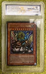 2004 Yu-Gi-Oh THEINEN THE GREAT SPHINX- ULTRA RARE EP1-EN001 YUGIOH WCG 10 - Picture 1 of 2