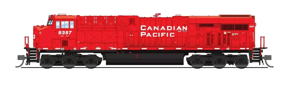 BROADWAY LIMITED N GAUGE GE ES44AC CP RN#9357 DC/DCC/SOUND ITEM #8614~NEW in BOX - Image 1 of 1