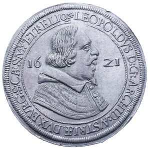 1621- Austria Taler Hall Dav A3125 County of Tyrol (AU Details-NGC) - Picture 1 of 4