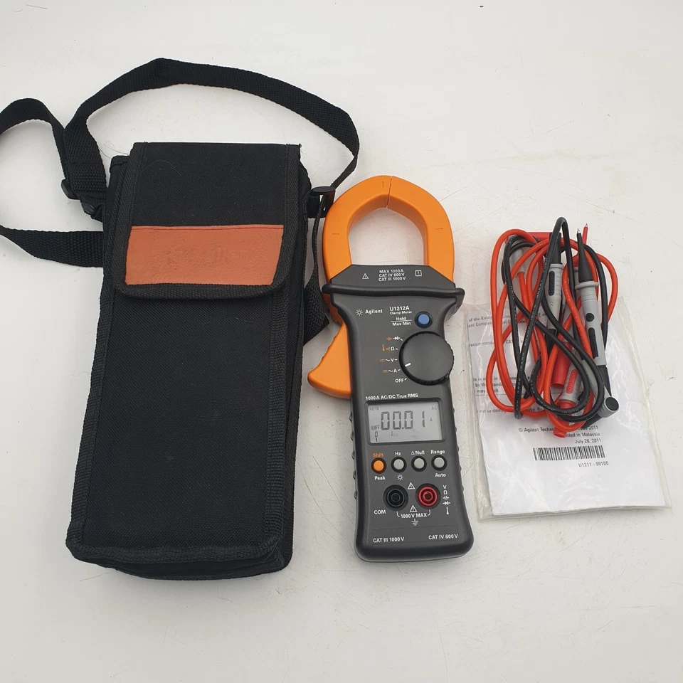 KEYSIGHT AGILENT U1212A 1000V/1000A CAT3 KLEMMMETER (SKU 15) - Bild 1 von 1