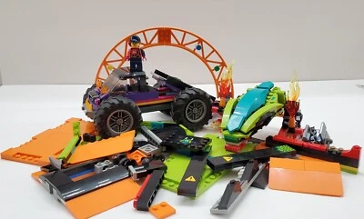 LEGO City Stuntz Double Loop Stunt Arena 60339 - Incomplete set - Fast Shipping! - Image 1 of 4