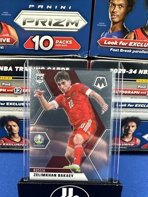 2021 Panini Mosaic UEFA Euro 2020 - #71 Zelimkhan Bakaev (RC) - Image 1 of 2