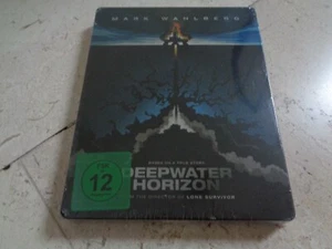 DEEPWATER HORIZON Blu-Ray SteelBook NEW & SEALED Mark Wahlberg Dylan O’Brien  - Picture 1 of 4