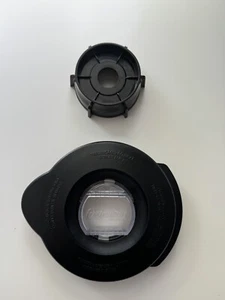 Genuine Oster Black Blender Lid w/ Cap 124462 OEM Round Part Replacement New - Picture 1 of 4